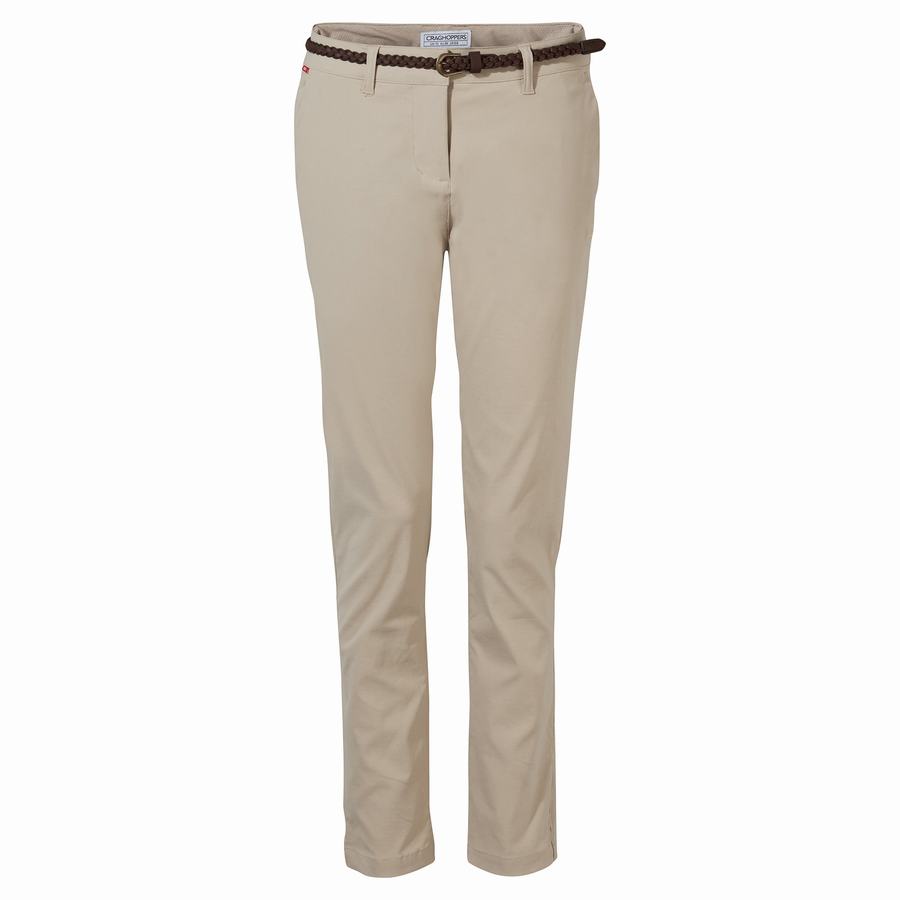 Pantalons Craghoppers NosiLife Briar Marron Femme | LGW-4238792