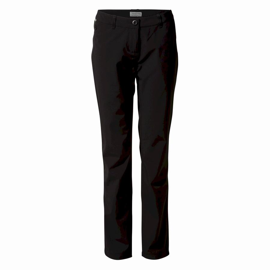 Pantalons Craghoppers Kiwi Pro Softshell Noir Femme | IEU-8172152