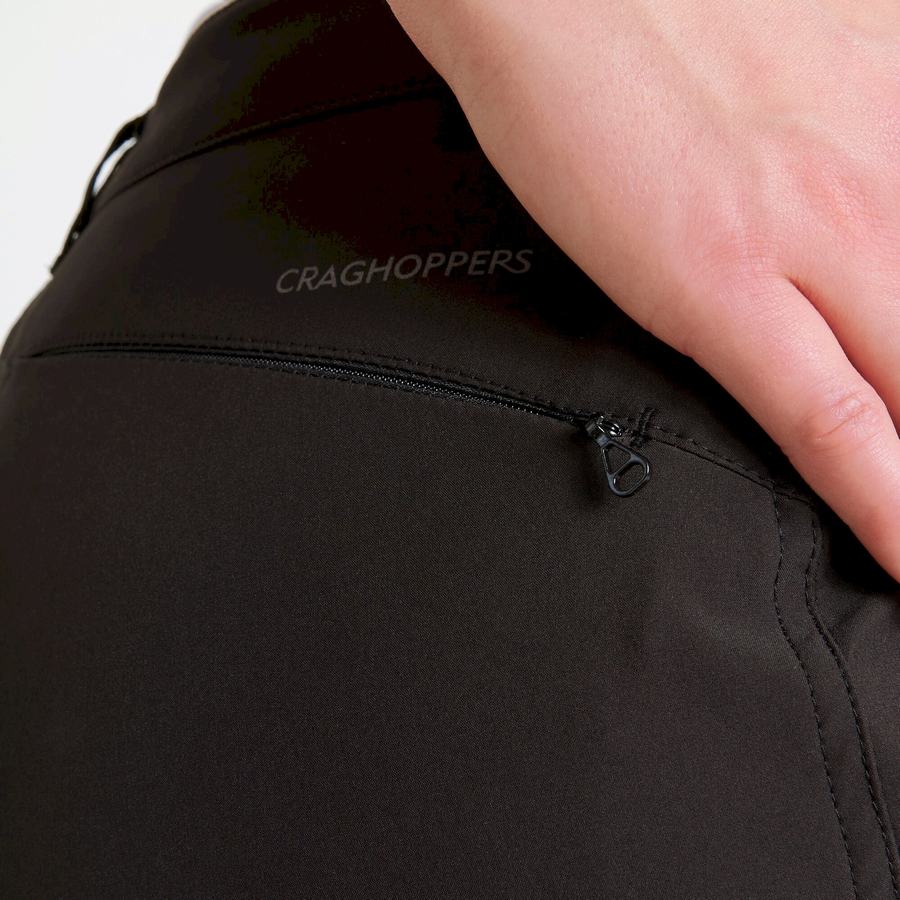 Pantalons Craghoppers Kiwi Pro Softshell Noir Femme | IEU-8172152