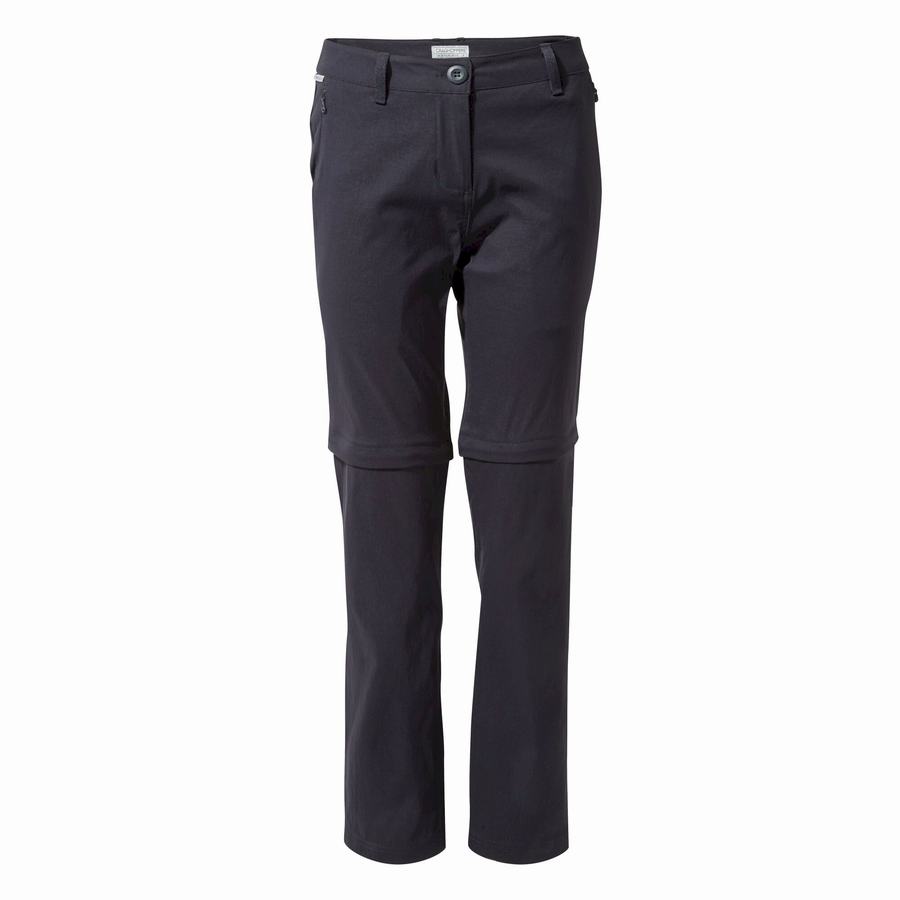 Pantalons Craghoppers Kiwi Pro II Bleu Marine Femme | JME-9071825