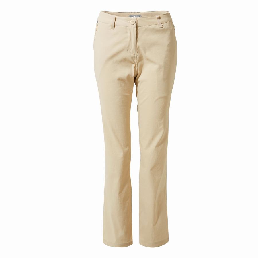 Pantalons Craghoppers Kiwi Pro II Marron Femme | XWO-6396059