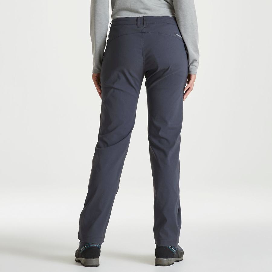 Pantalons Craghoppers Kiwi Pro II D'hiver Doublée Grise Foncé Femme | AIS-0851046