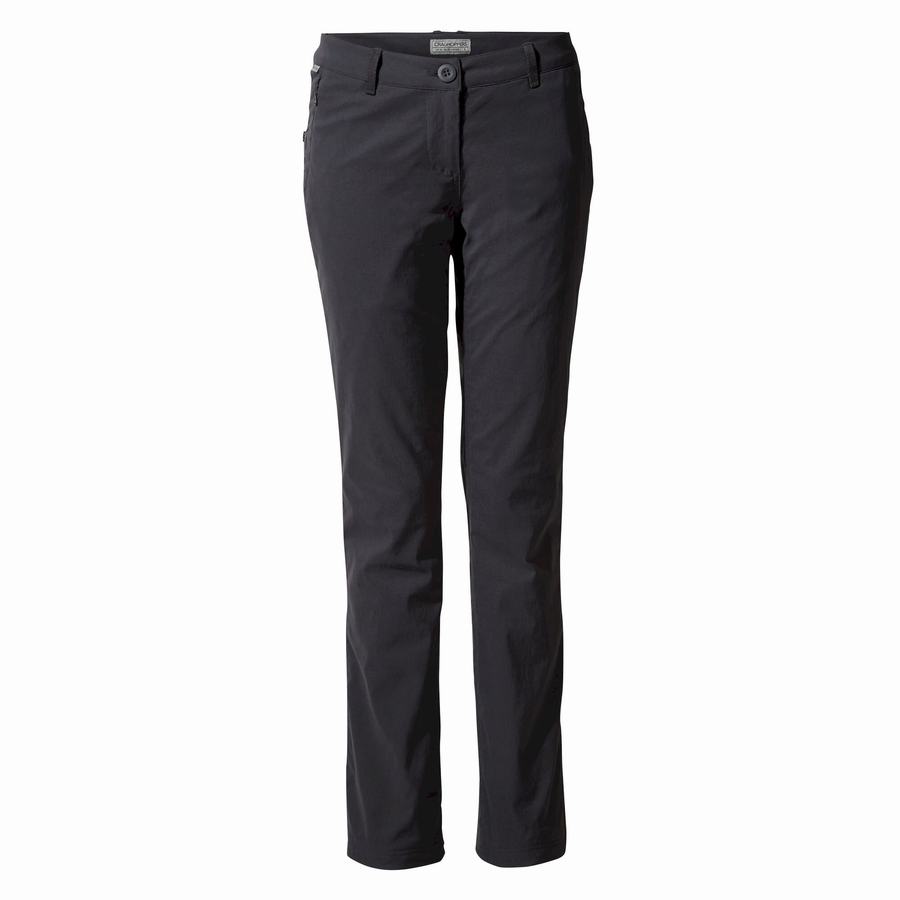 Pantalons Craghoppers Kiwi Pro II D'hiver Doublée Grise Foncé Femme | AIS-0851046