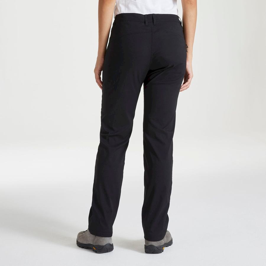 Pantalons Craghoppers Kiwi Pro II D'hiver Doublée Noir Femme | SVN-4016288