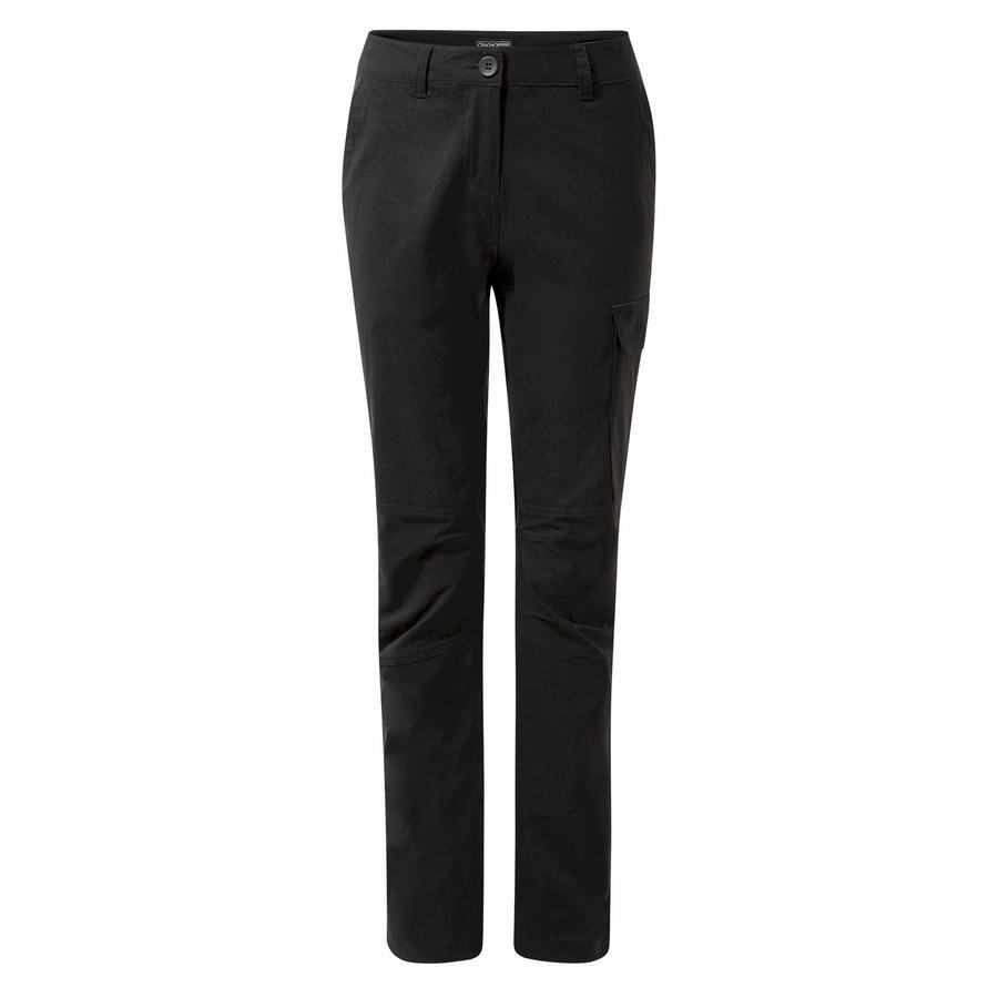 Pantalons Craghoppers Kiwi Pro Expedition D'hiver Doublée Noir Femme | TPA-0676642