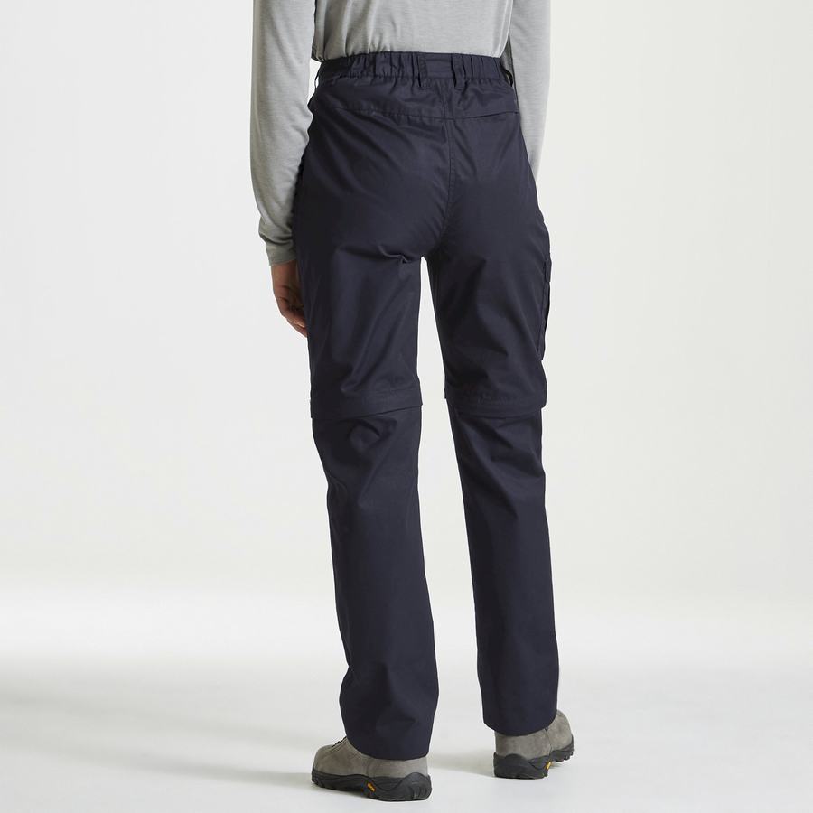 Pantalons Craghoppers Expert Kiwi Bleu Marine Femme | YAV-8814092