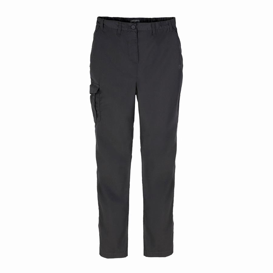 Pantalons Craghoppers Expert Kiwi Grise Foncé Femme | ESC-6703247