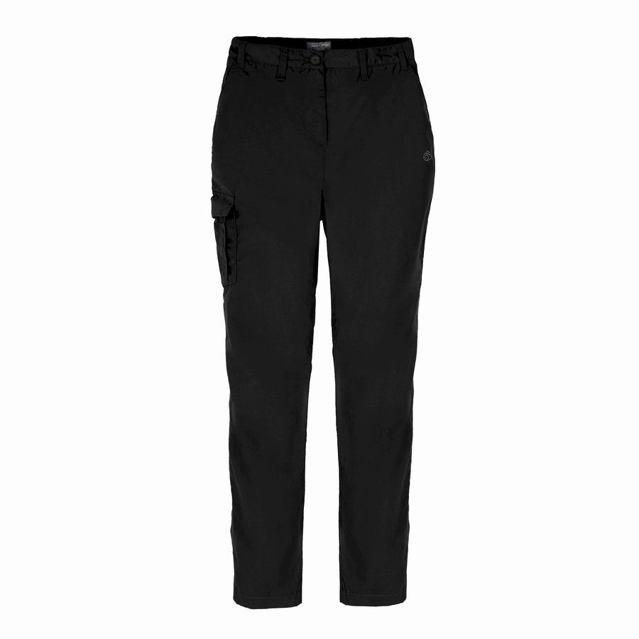 Pantalons Craghoppers Expert Kiwi Noir Femme | LKA-1863961