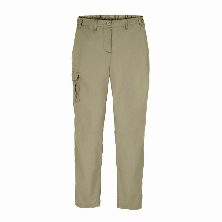 Pantalons Craghoppers Expert Kiwi Kaki Femme | QSV-8887665