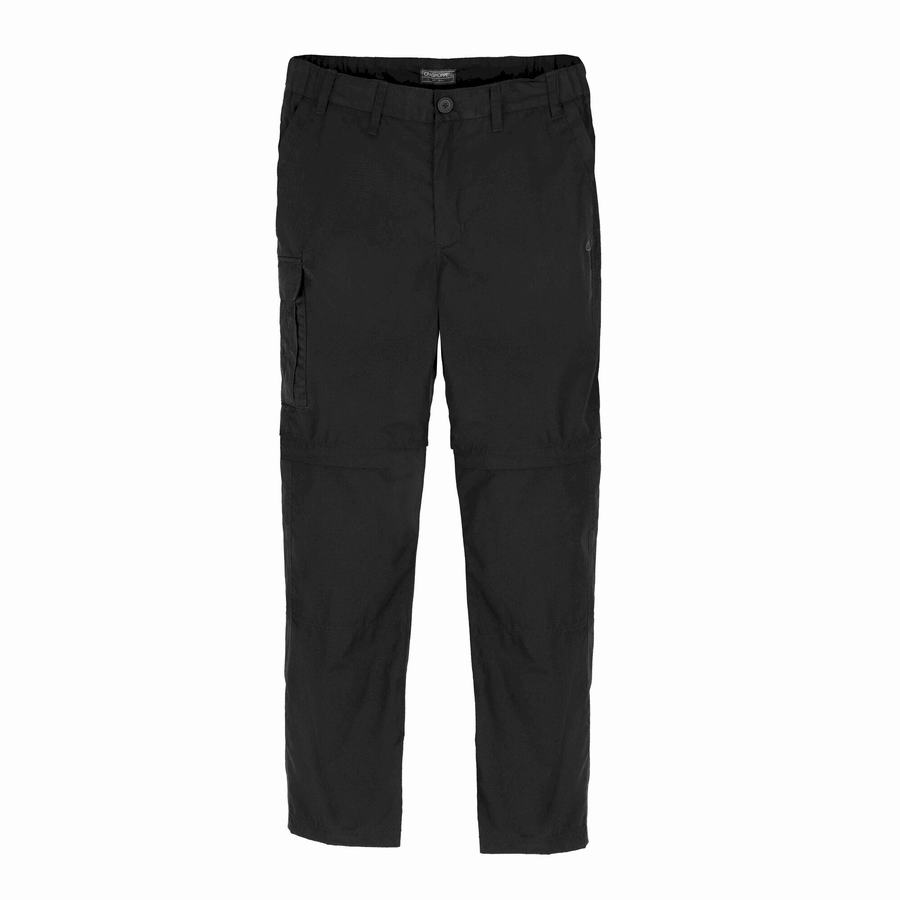 Pantalons Craghoppers Expert Kiwi Tailored Noir Femme | VLC-0688906