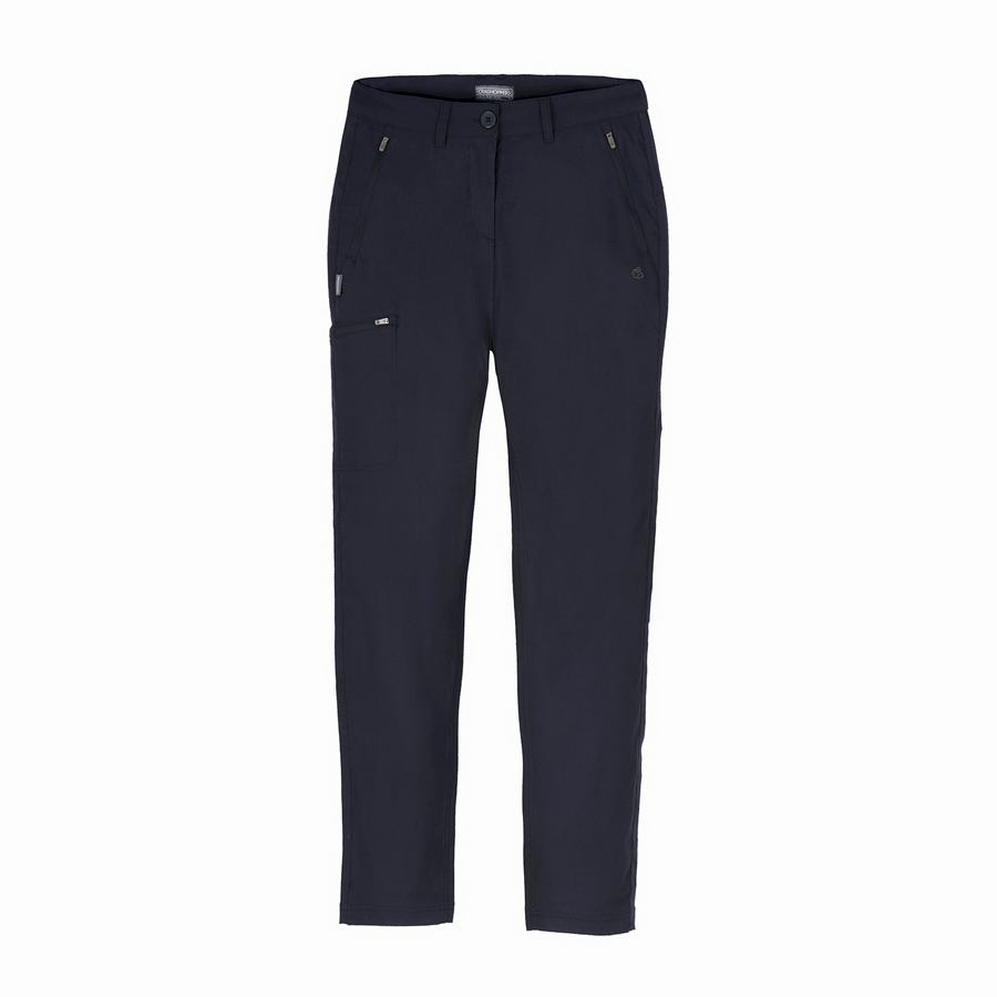 Pantalons Craghoppers Expert Kiwi Pro Stretch Bleu Marine Femme | AHN-0938726