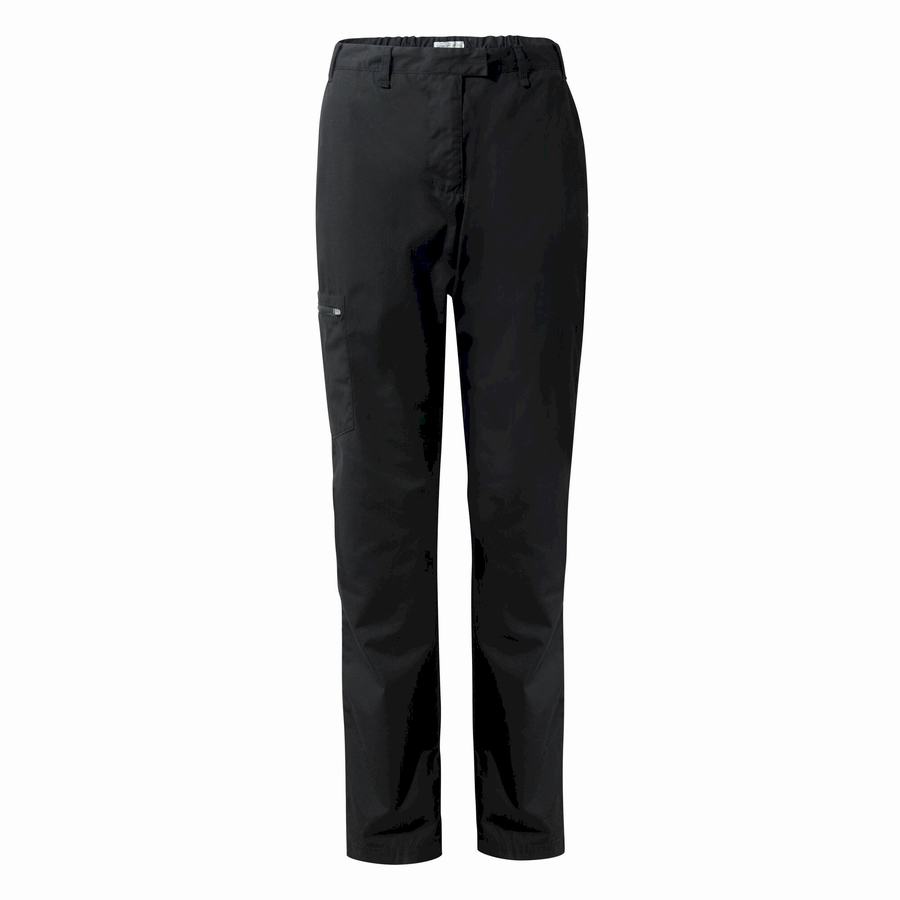 Pantalons Craghoppers Classiche Kiwi II Noir Femme | OVR-7743936