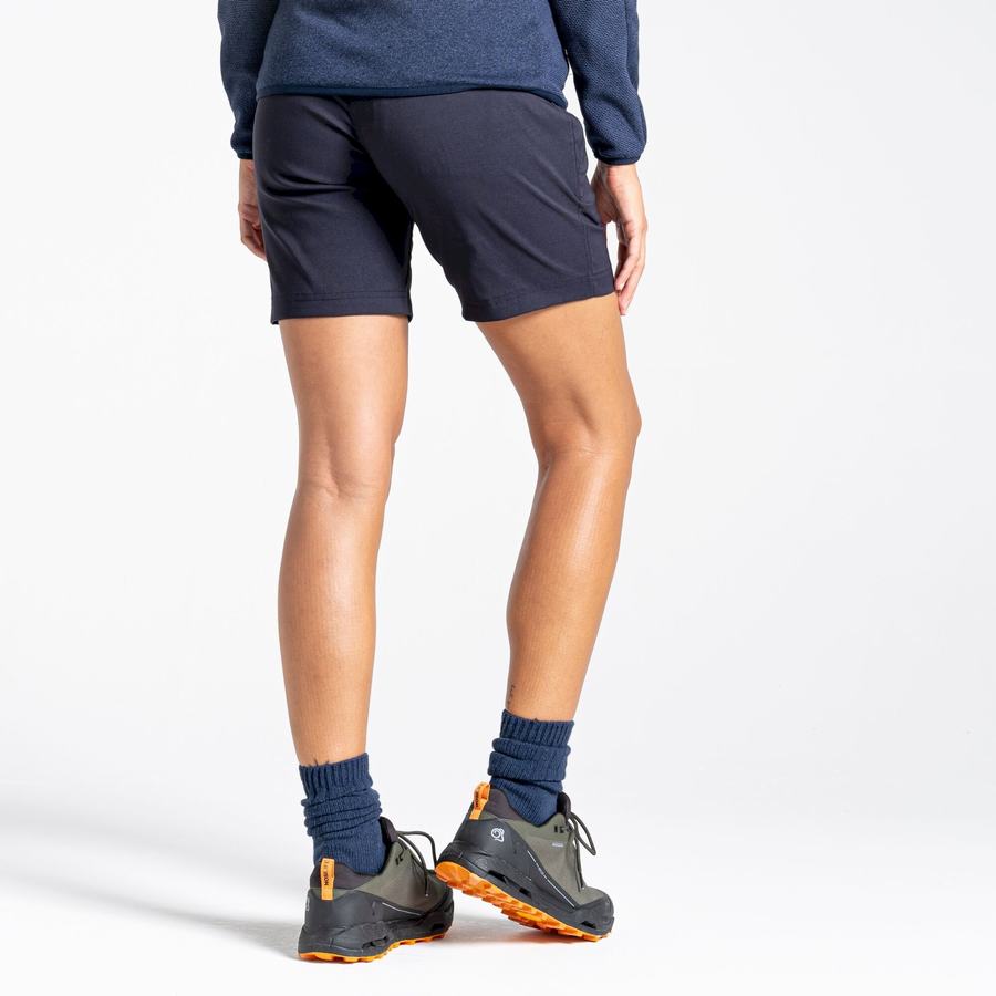 Shorts Craghoppers Stretch Kiwi Pro III Bleu Marine Femme | WWV-7956749