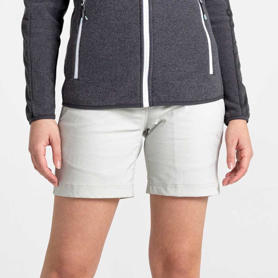 Shorts Craghoppers Stretch Kiwi Pro III Grise Femme | IZR-9087073