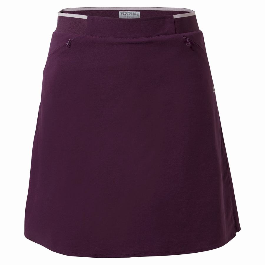 Shorts Craghoppers NosiLife Pro Skort Violette Femme | OOK-6903242