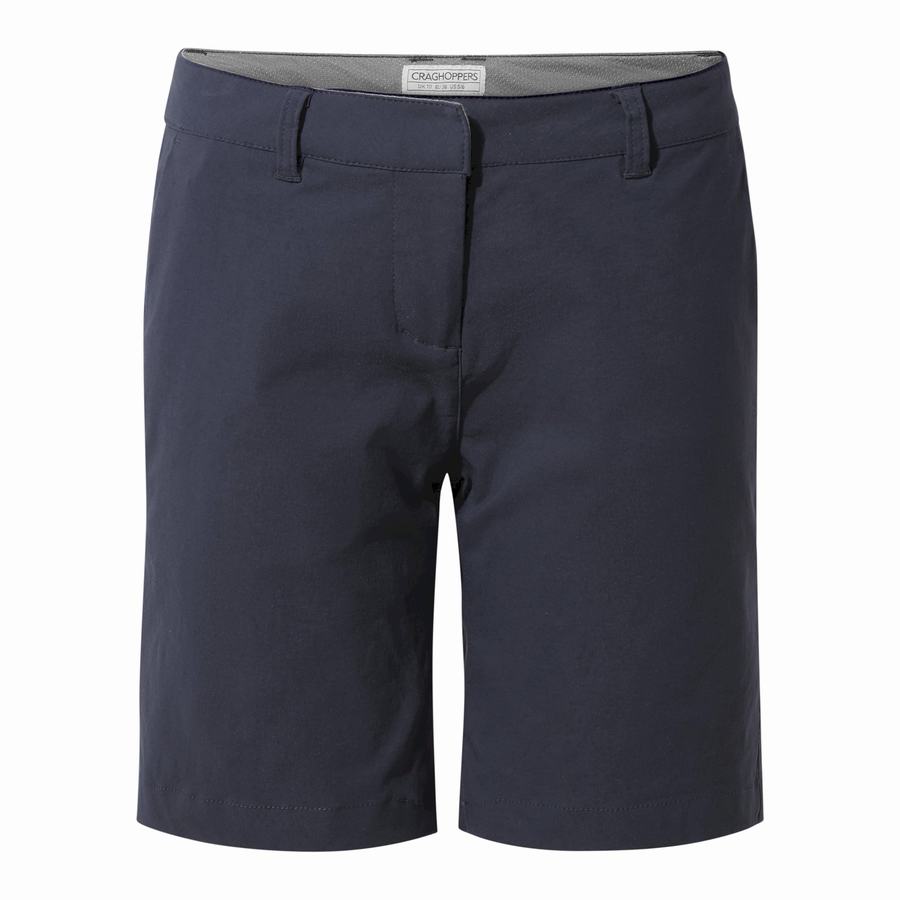 Shorts Craghoppers Dynamic Bleu Marine Femme | JRD-1631713