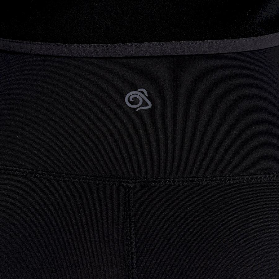 Leggings Craghoppers Kiwi Thermal Noir Femme | TGK-3340583