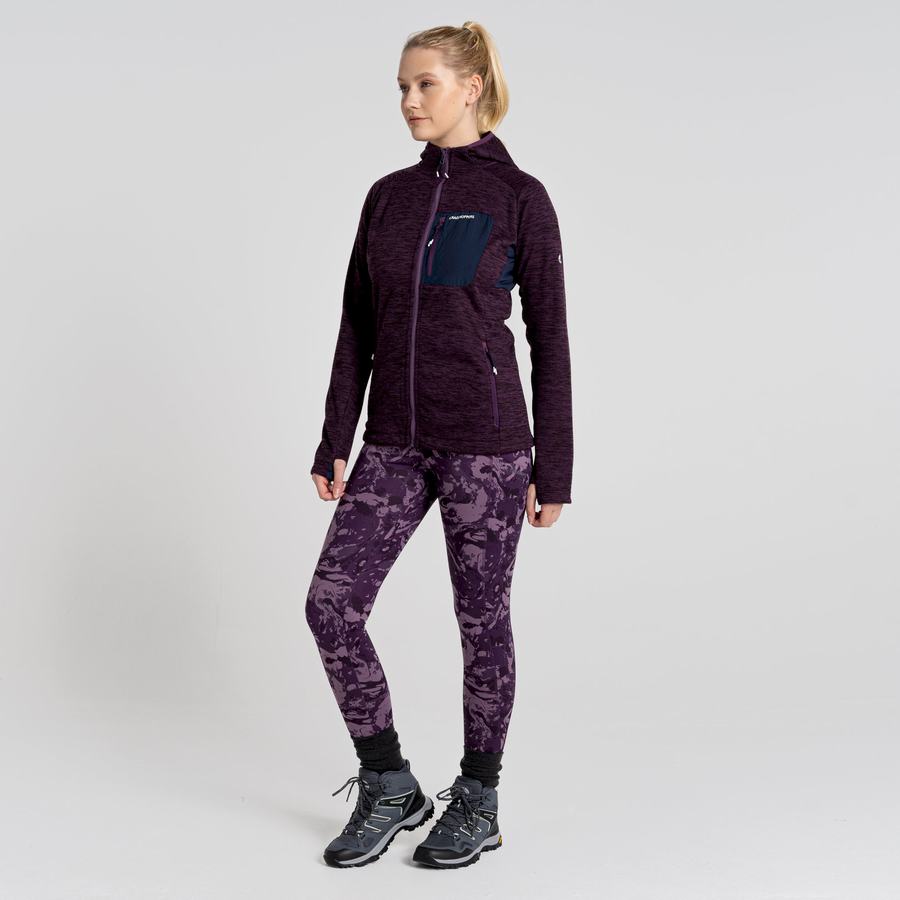 Leggings Craghoppers Kiwi Thermal Violette Femme | VGZ-0523881