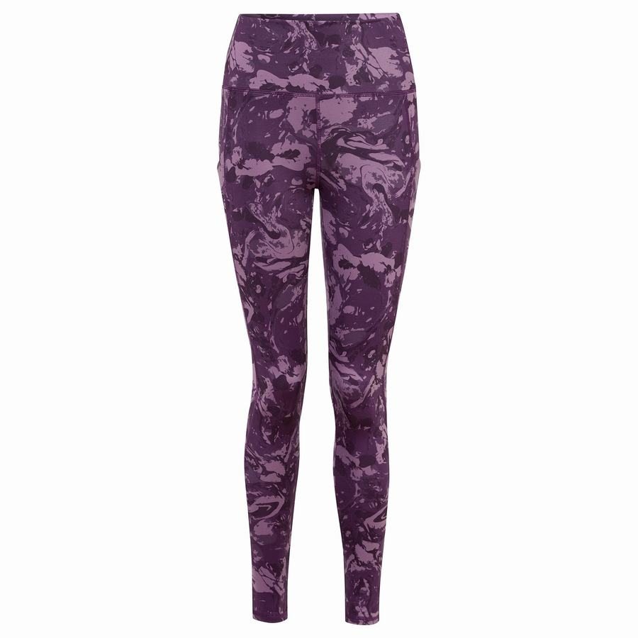 Leggings Craghoppers Kiwi Thermal Violette Femme | VGZ-0523881