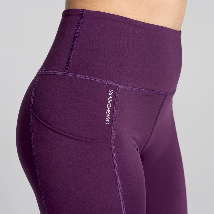 Leggings Craghoppers Kiwi Pro Violette Femme | SND-7326084