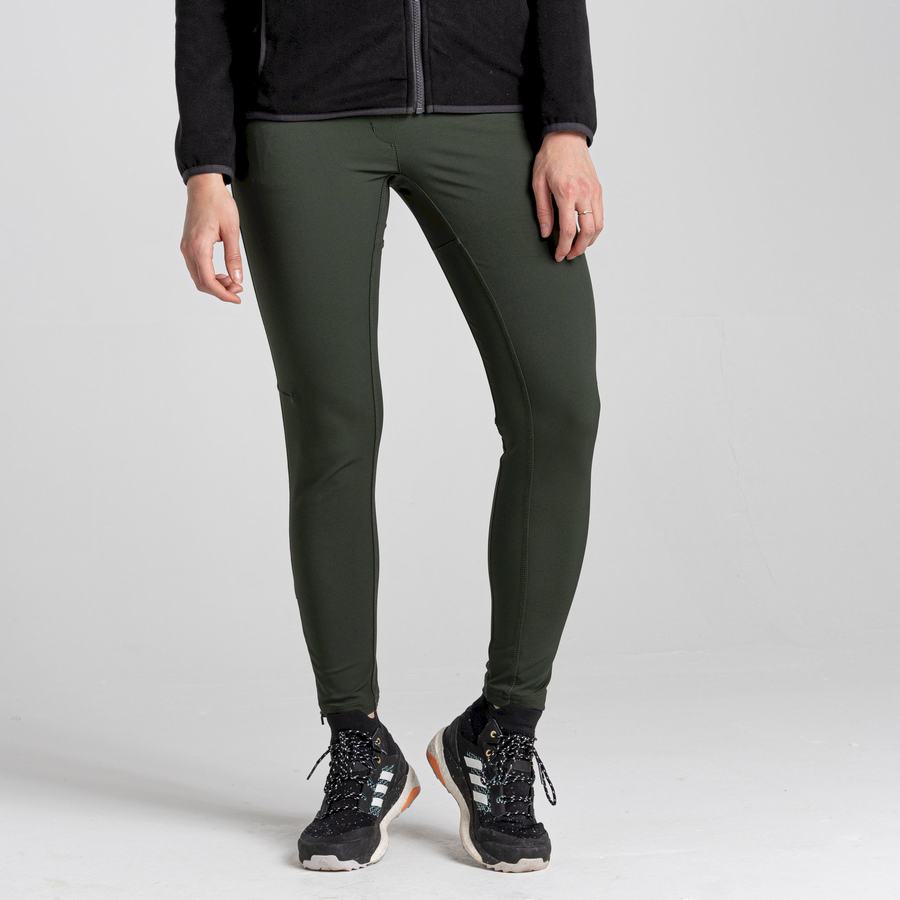 Leggings Craghoppers Expedition Vert Femme | EHD-4518285