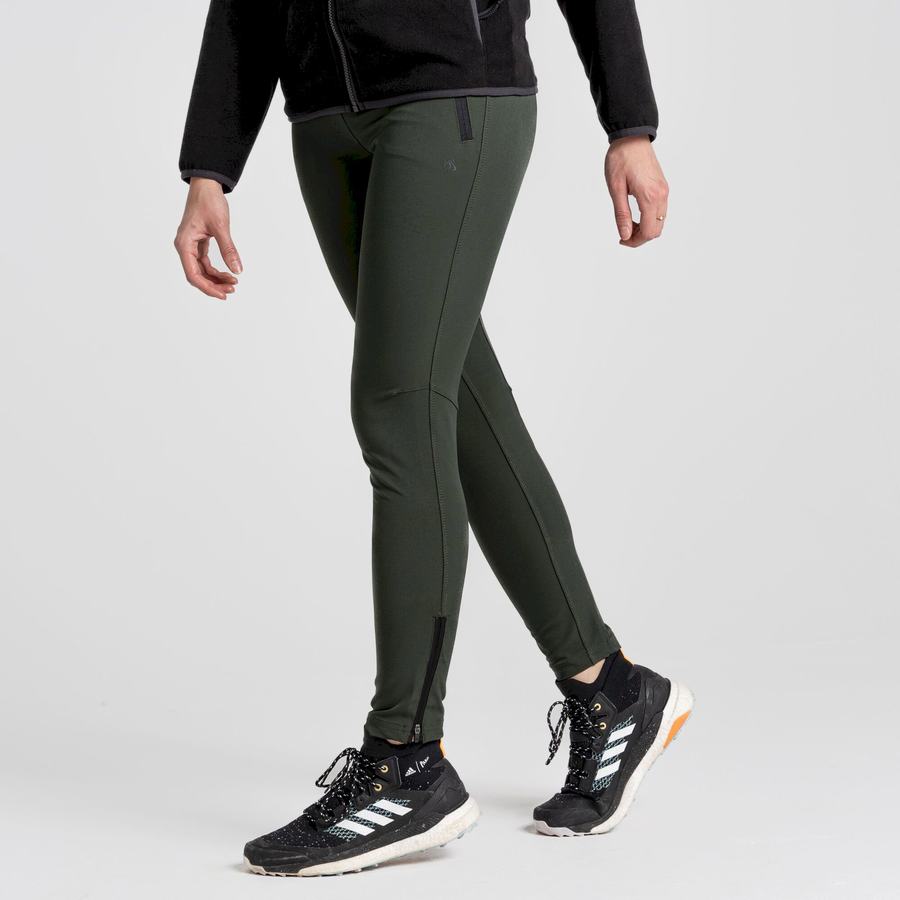 Leggings Craghoppers Expedition Vert Femme | EHD-4518285