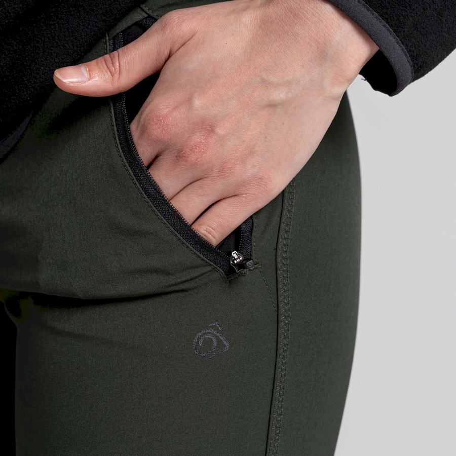 Leggings Craghoppers Expedition Vert Femme | EHD-4518285