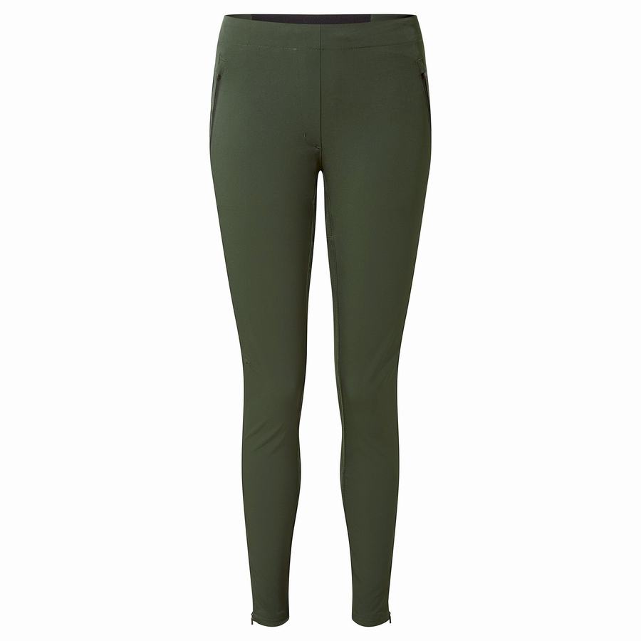 Leggings Craghoppers Expedition Vert Femme | EHD-4518285