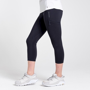 Leggings Craghoppers Dynamic Cropped Bleu Marine Femme | HLK-3162296