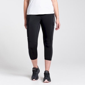 Leggings Craghoppers Dynamic Cropped Noir Femme | TUK-1038851