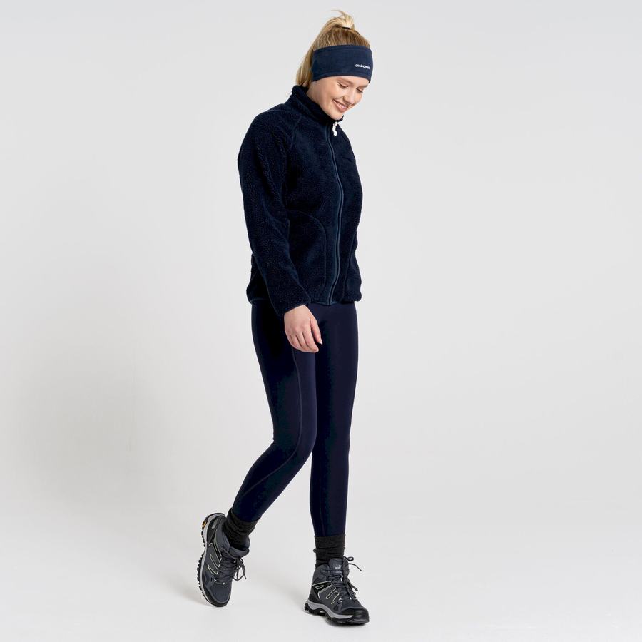 Leggings Craghoppers Compression Thermal Bleu Bleu Marine Femme | GDP-2431084