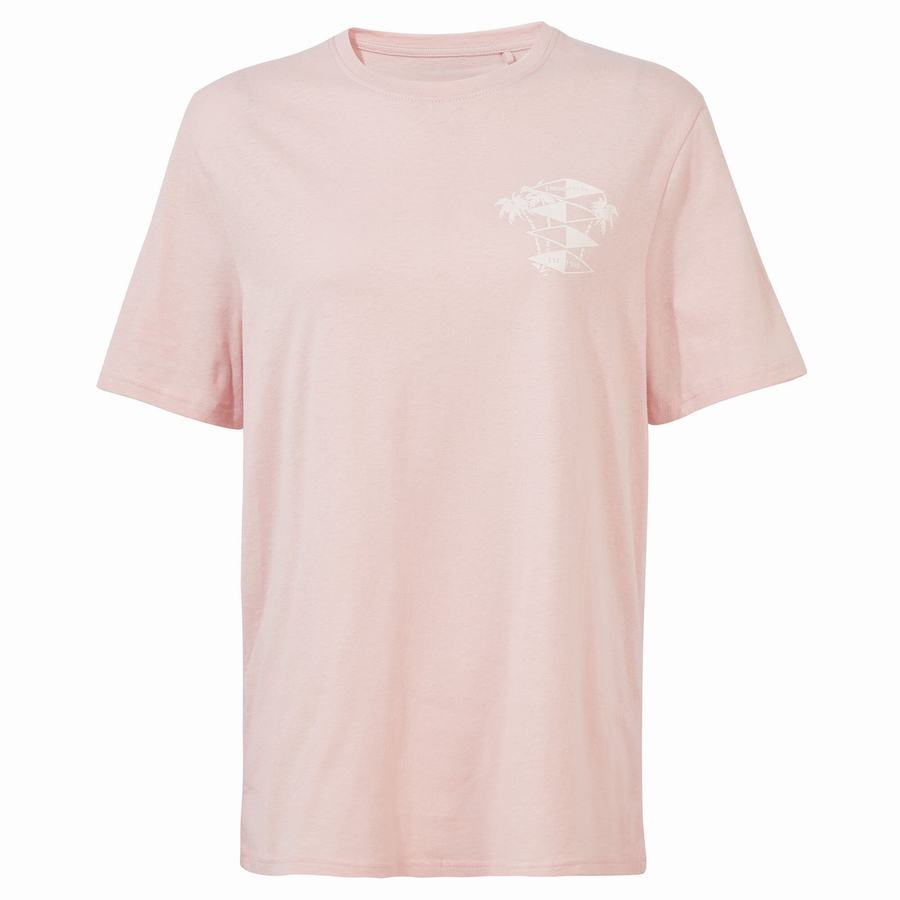 T Shirts Craghoppers Nosibotanical Sten Corta Sleeved Rose Homme | LTP-3560224