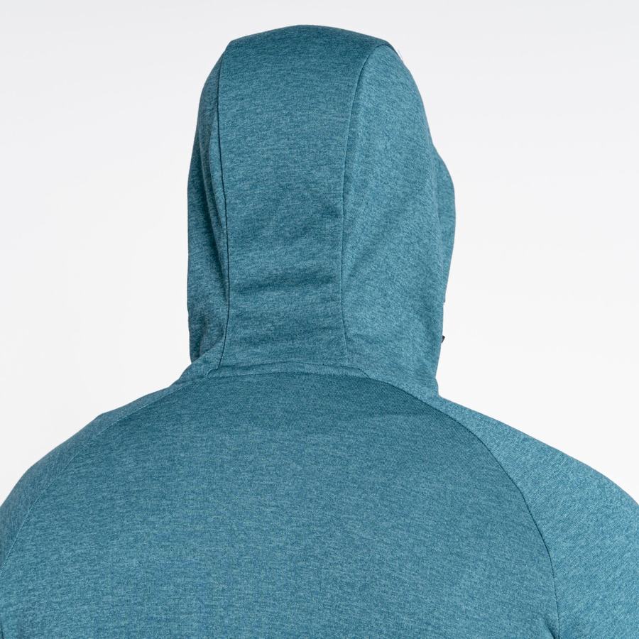 T Shirts Craghoppers Dynamic Encapuchonné Half Zip Top Vert Homme | YJG-9720142