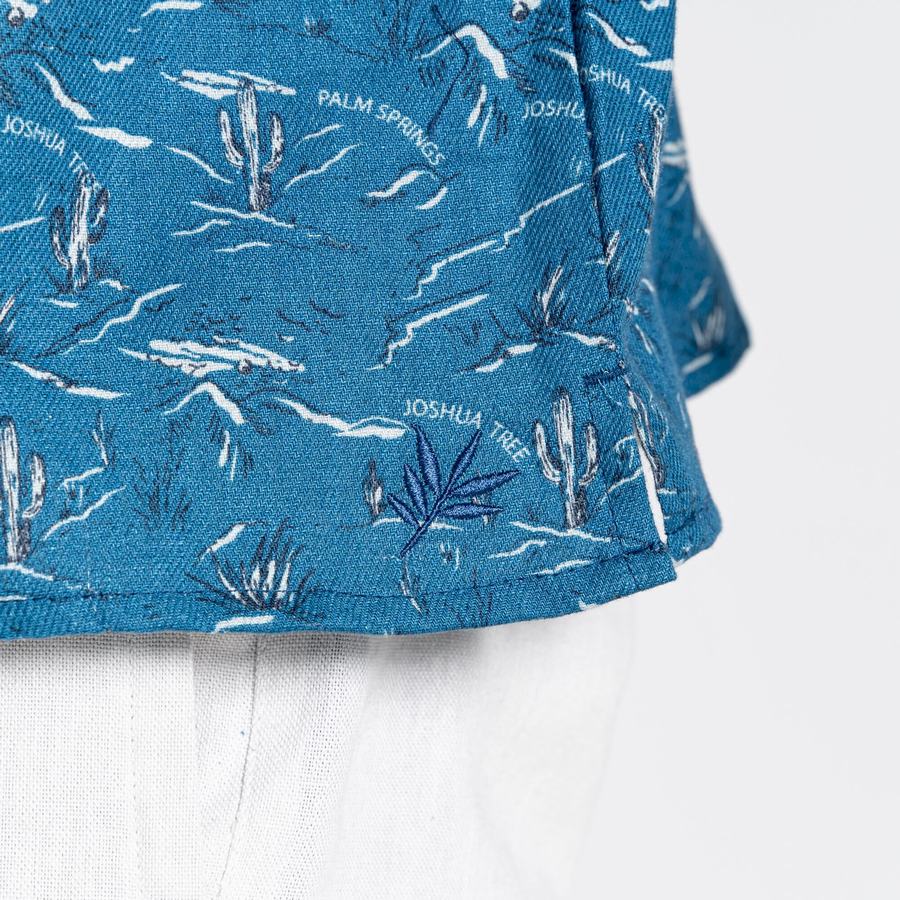 Chemises Craghoppers Nosibotanical Hula Corta Sleeved Bleu Marine Bleu Homme | ZPZ-9433535