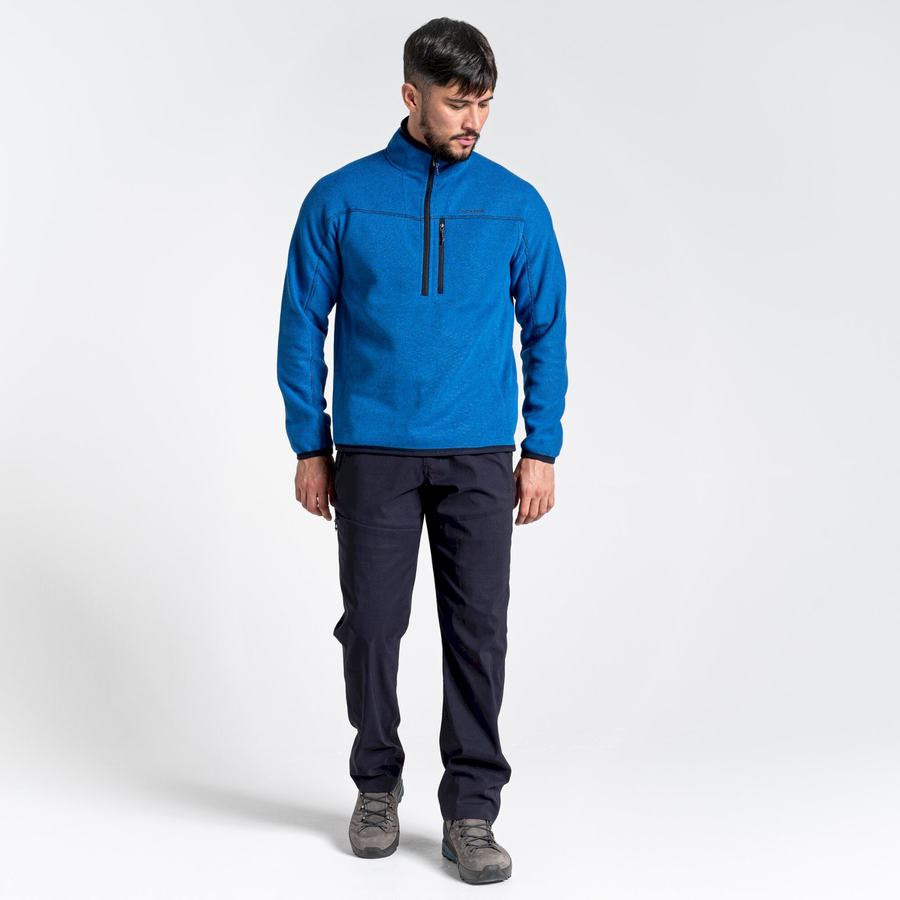 Chandails Craghoppers Torney Half Zip Bleu Homme | OAQ-7749243