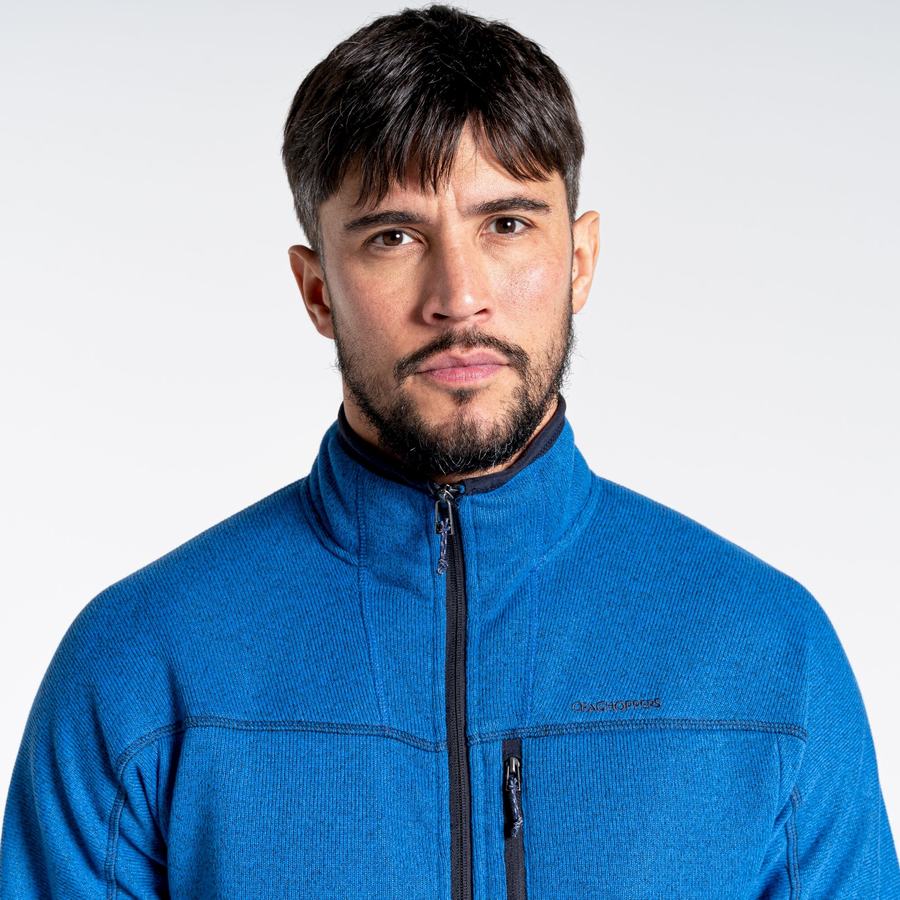 Chandails Craghoppers Torney Half Zip Bleu Homme | OAQ-7749243