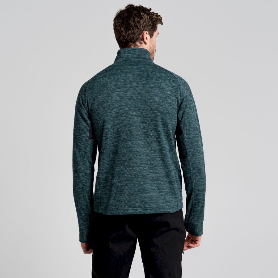 Chandails Craghoppers Tarbert Half Zip Vert Homme | ANQ-1871081