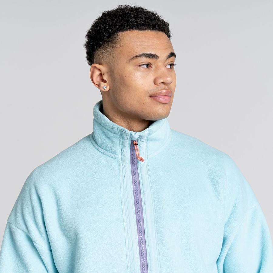 Chandails Craghoppers Spindle Half Zip Turquoise Clair Homme | LQT-7798190