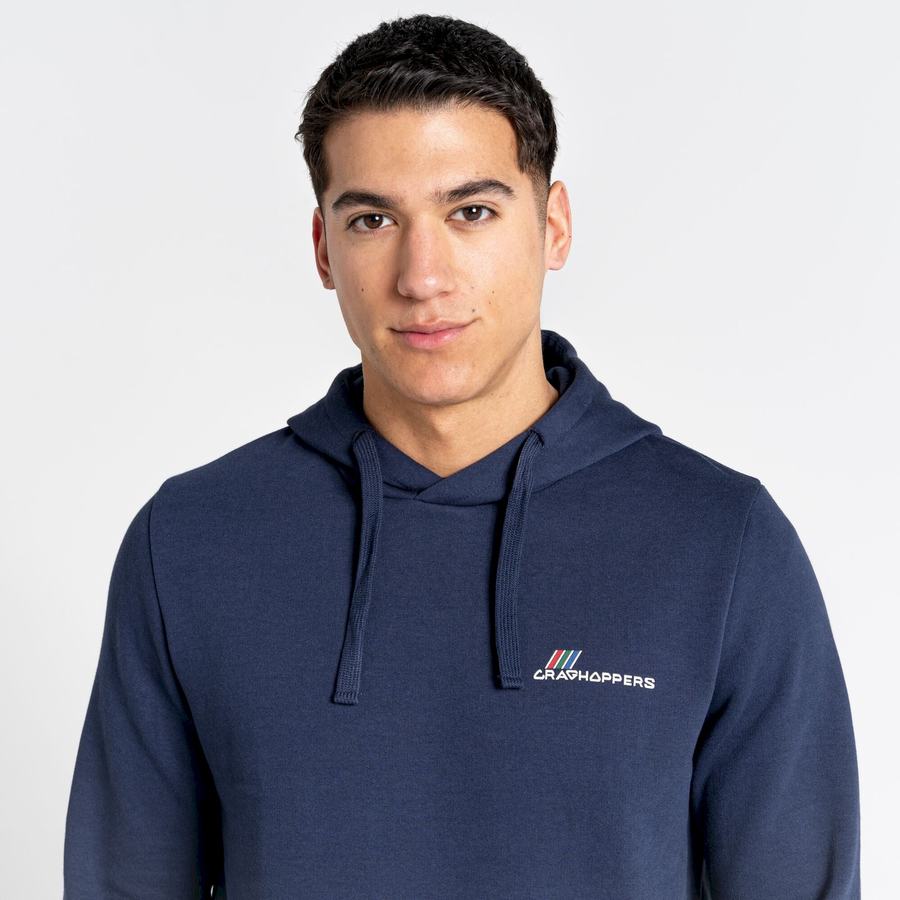 Sweats Craghoppers Lautner Encapuchonné Bleu Bleu Marine Homme | ATZ-0883629