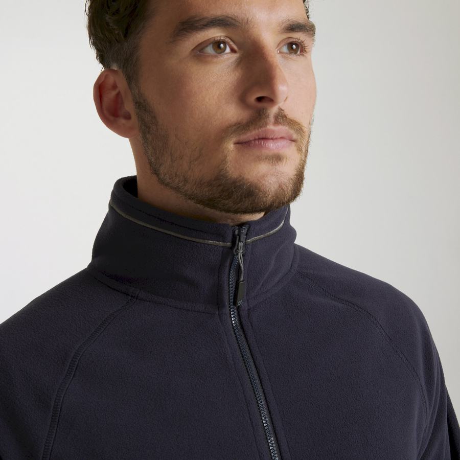 Chandails Craghoppers Expert Corey 200 Half Zip Bleu Marine Homme | SVG-9351655