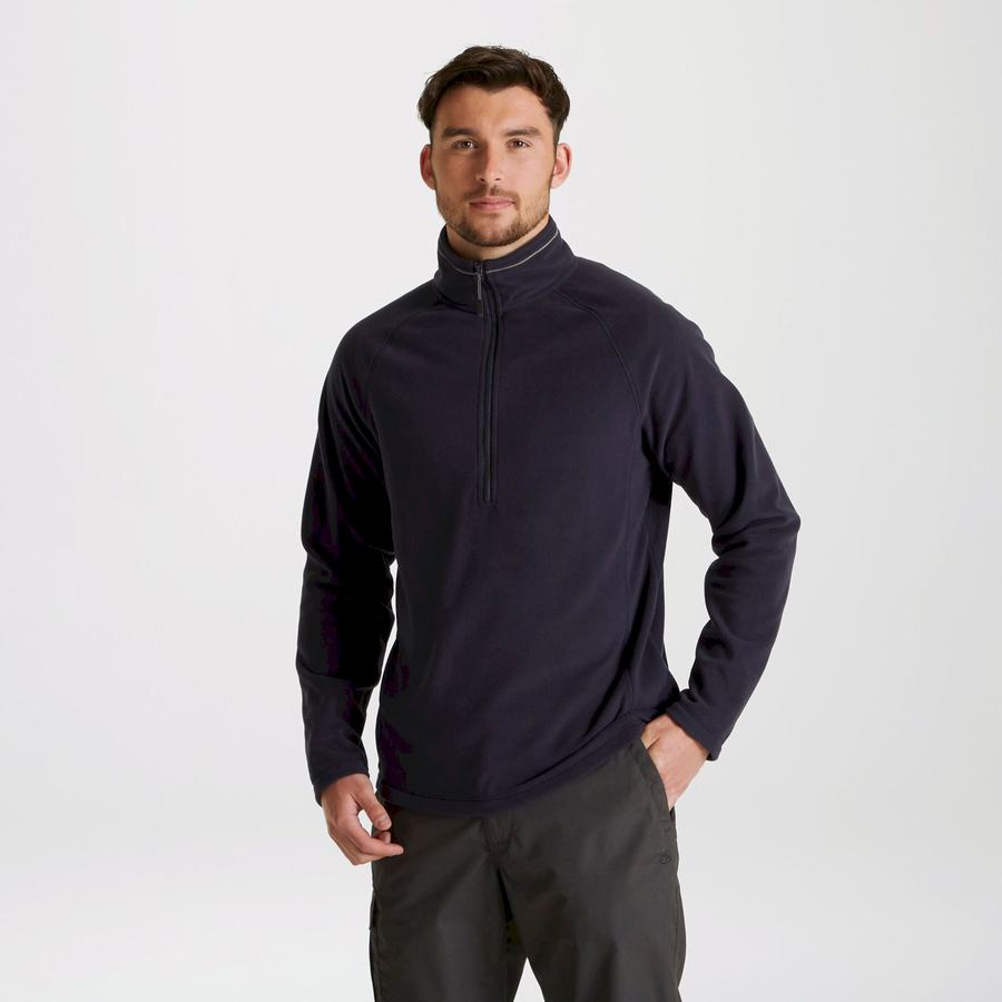 Chandails Craghoppers Expert Corey 200 Half Zip Bleu Marine Homme | SVG-9351655