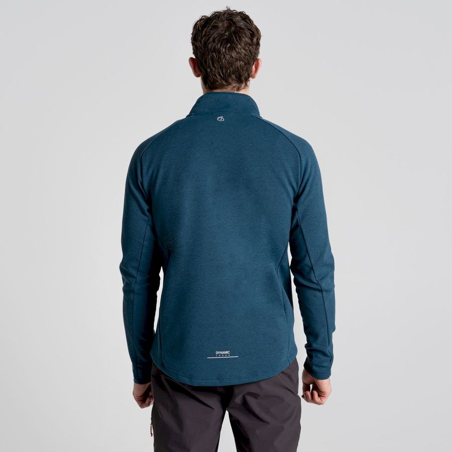 Chandails Craghoppers Dynamic Pro Half Zip Bleu Foncé Homme | CTT-4068667