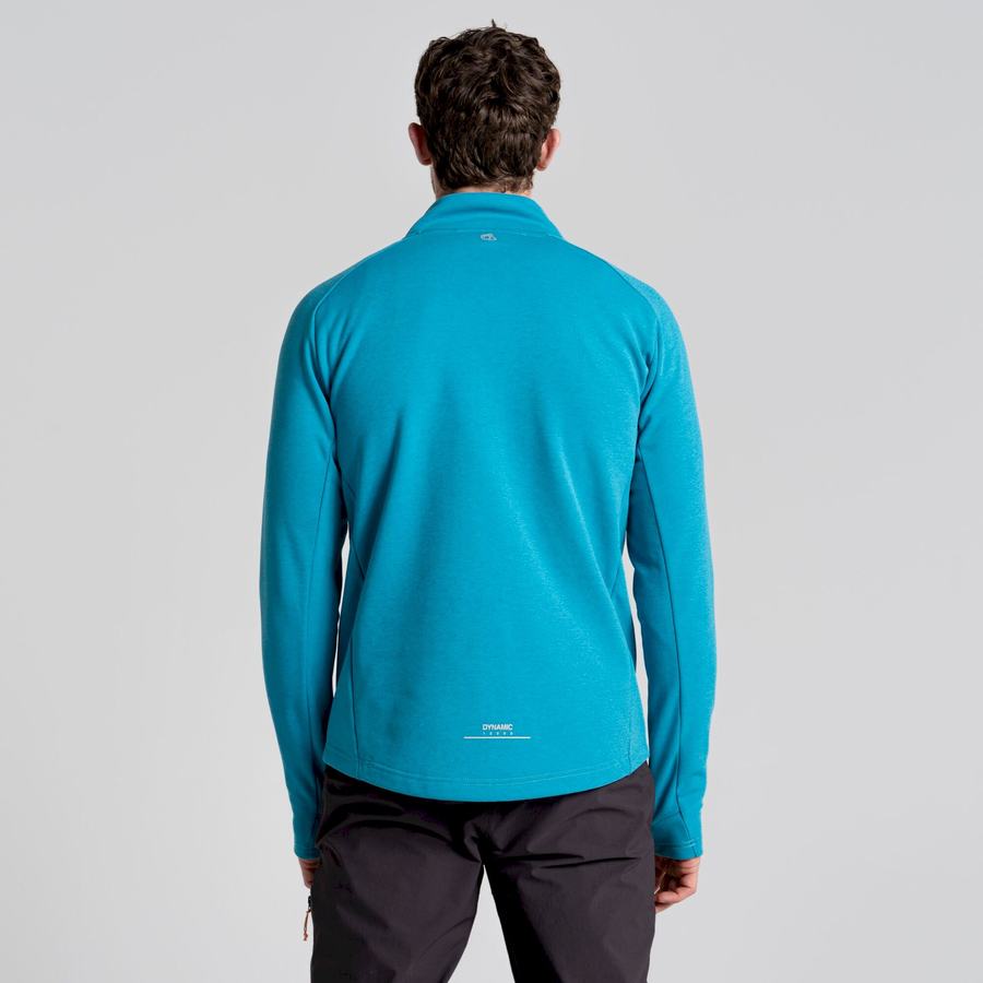 Chandails Craghoppers Dynamic Pro Half Zip Bleu Homme | TFP-6434356