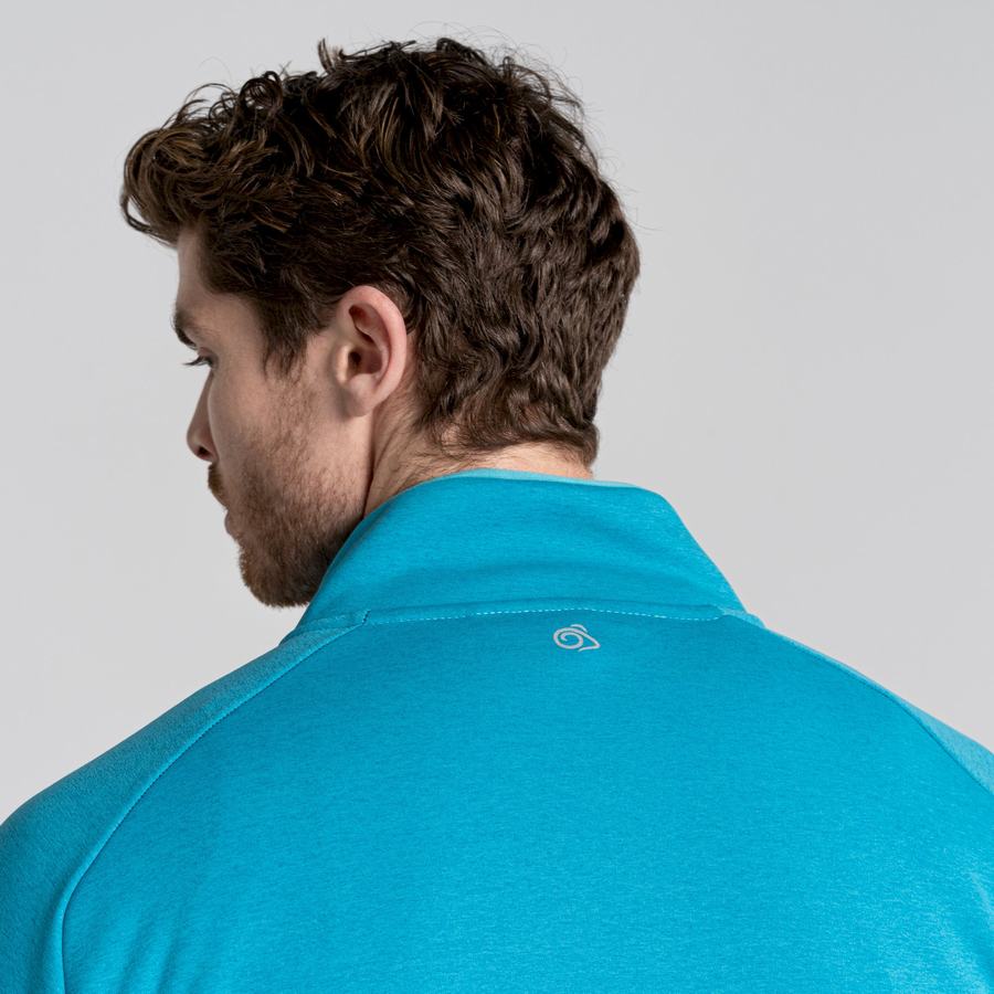 Chandails Craghoppers Dynamic Pro Half Zip Bleu Homme | TFP-6434356