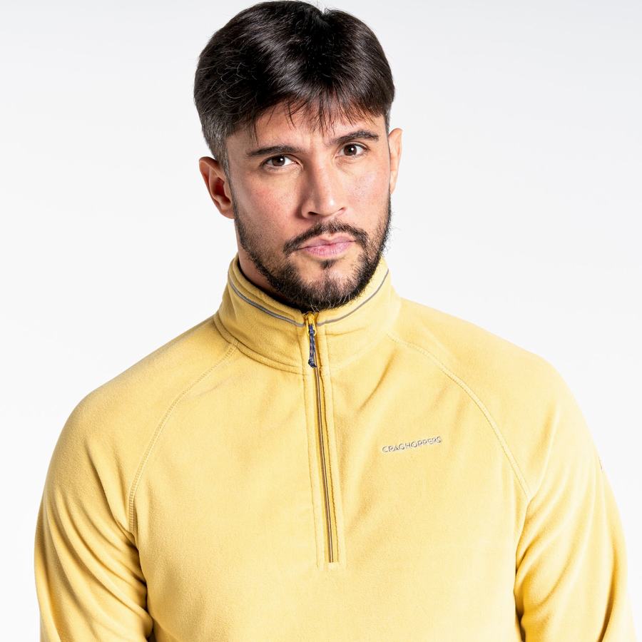 Chandails Craghoppers Corey Half Zip Jaune Homme | MJV-6504784