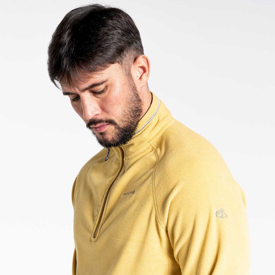 Chandails Craghoppers Corey Half Zip Jaune Homme | MJV-6504784