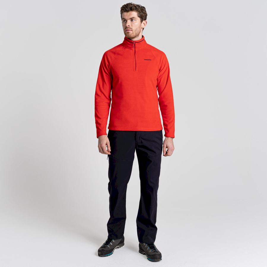 Chandails Craghoppers Corey Half Zip Rouge Homme | MME-3787623