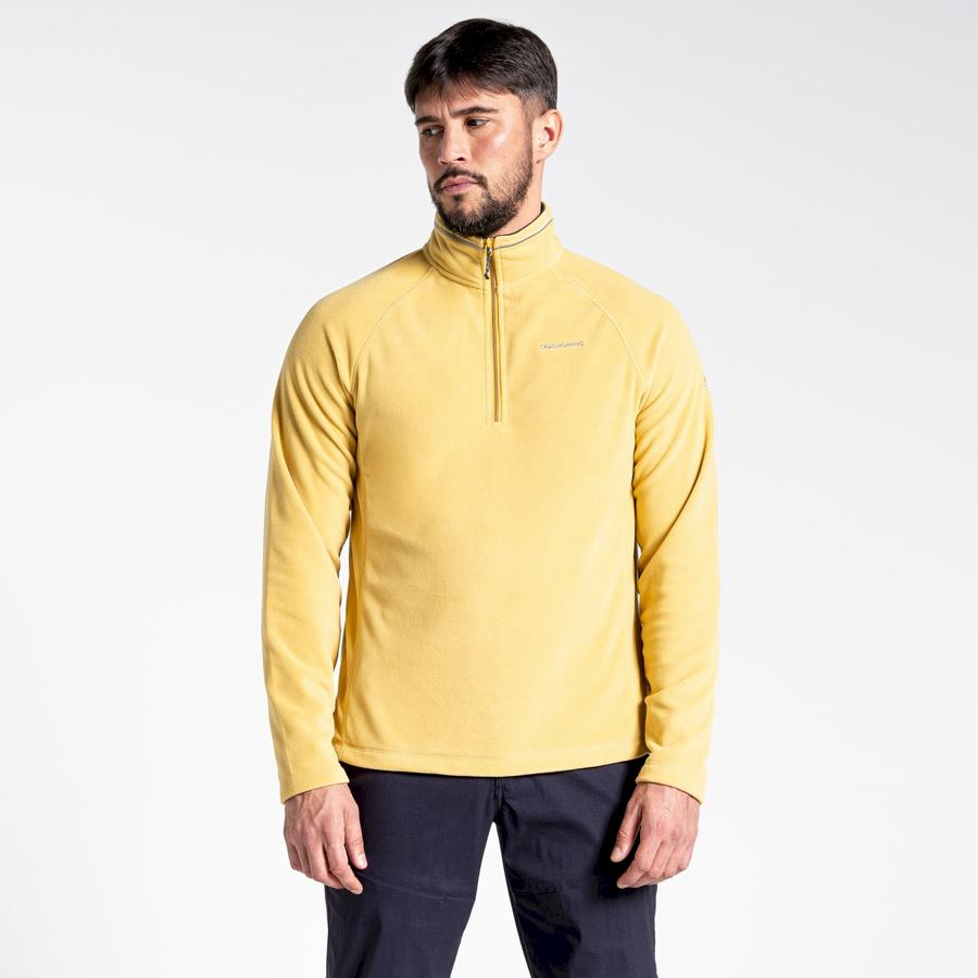 Chandails Craghoppers Corey Half Zip Jaune Homme | MJV-6504784