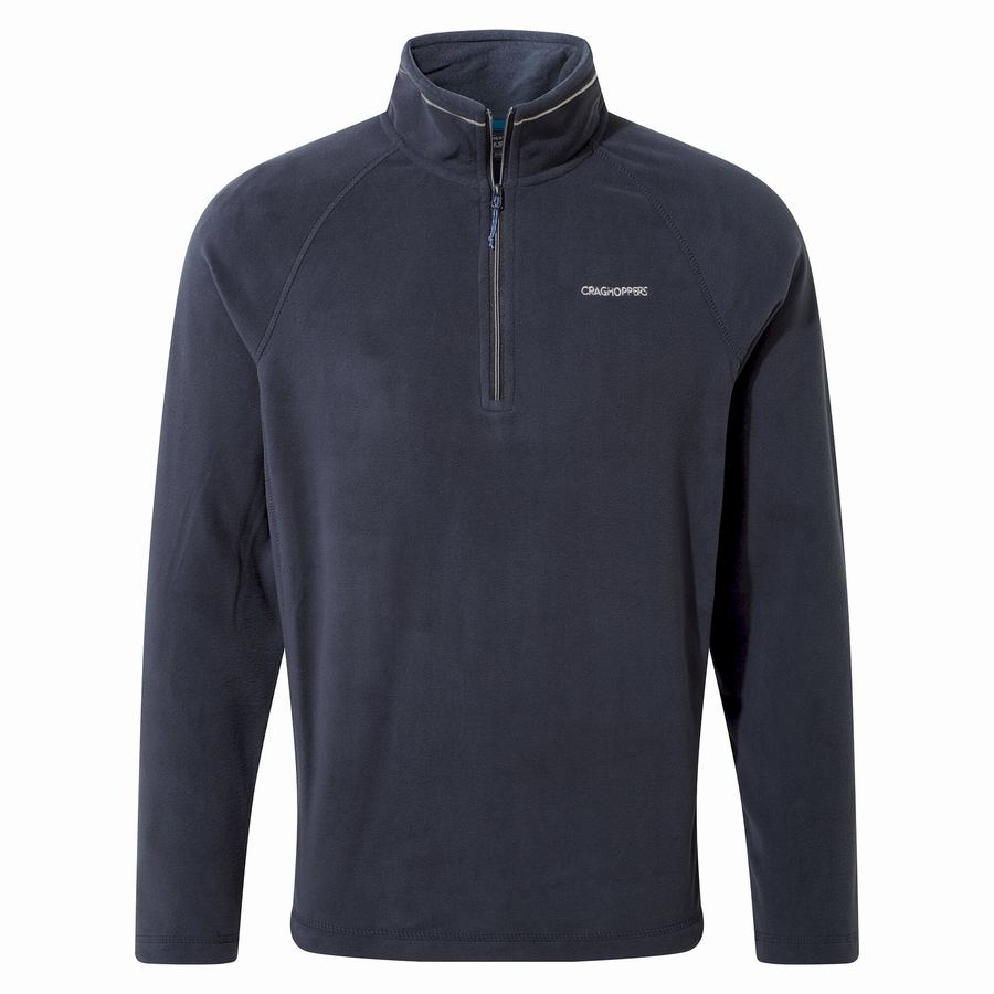 Chandails Craghoppers Corey Half Zip Bleu Marine Bleu Homme | AYV-8539835