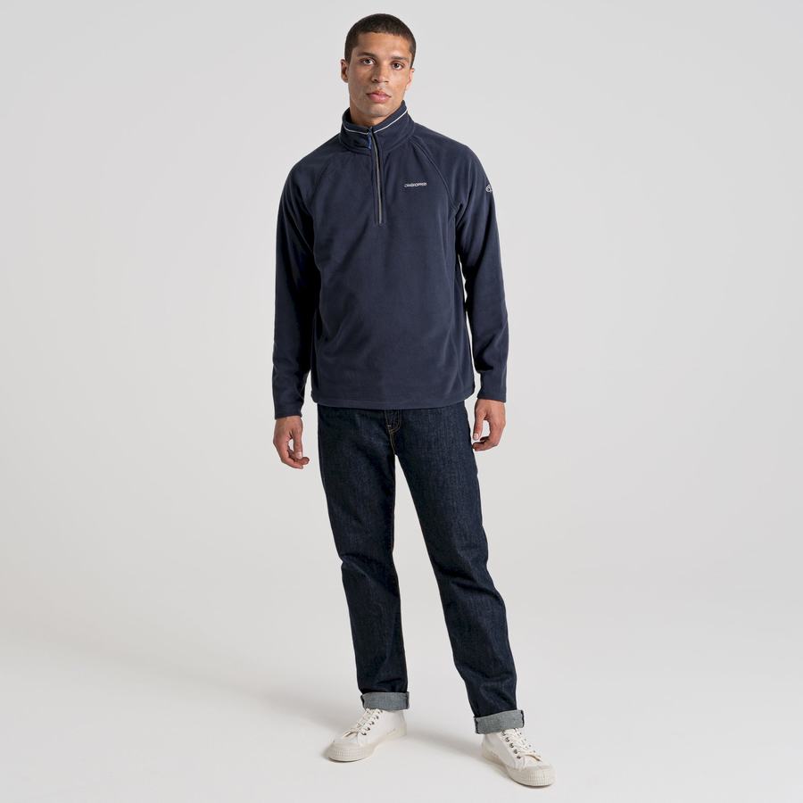 Chandails Craghoppers Corey Half Zip Bleu Marine Bleu Homme | AYV-8539835